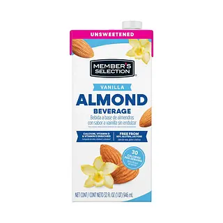 Bebida De Almendras Con Vainilla 946ml Members Selection