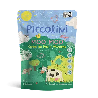 Piccolini Moo Moo 200g Del Origen