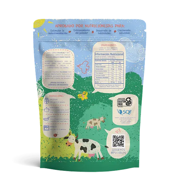 Piccolini Moo Moo 200g Del Origen