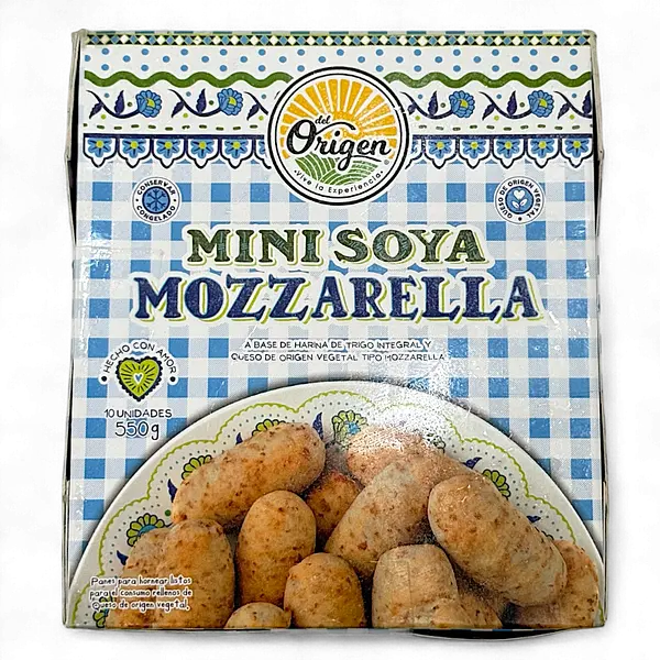 Deditos Mini Soya Mozzarella 550g Del Origen