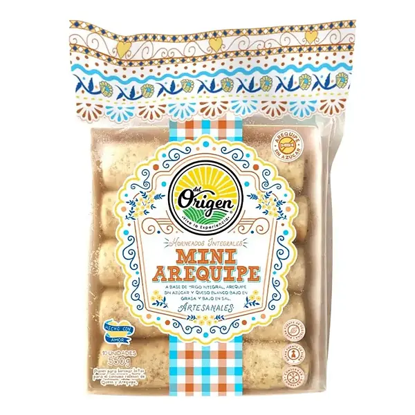Deditos Mini Arequipe X10 550g Del Origen