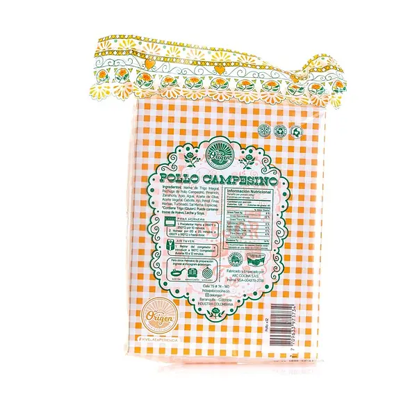 Mini Empanadas Pollo Campesino 560g Del Origen