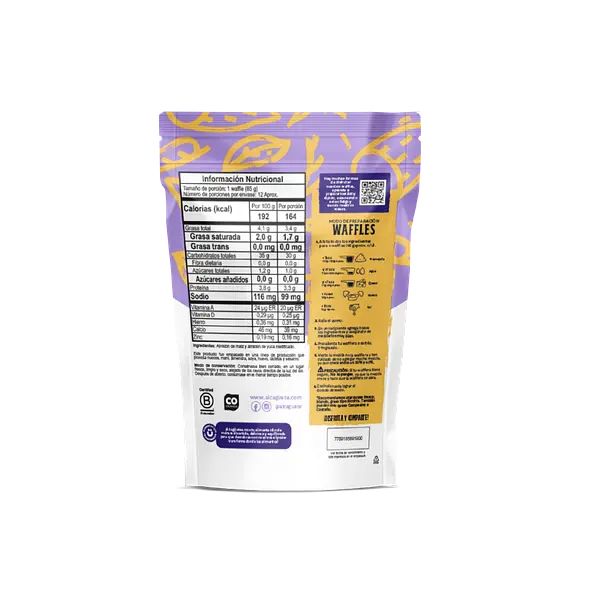 Premezcla Para Waffles Pandeyuca 400g