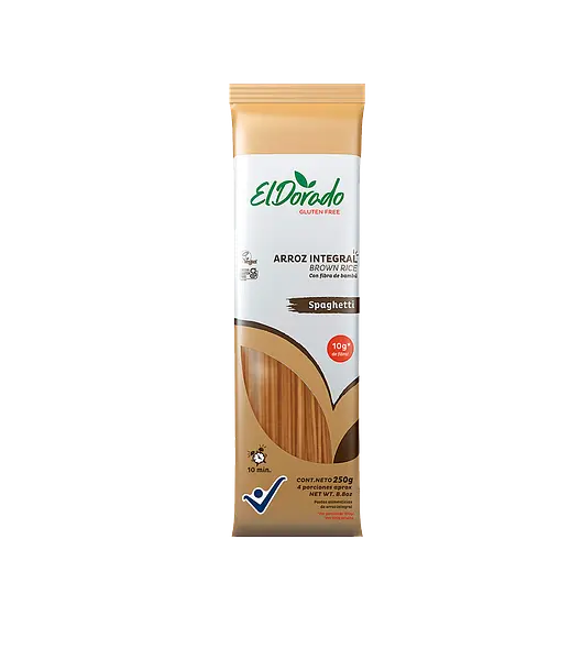 Spaghetti De Arroz Integral 250g