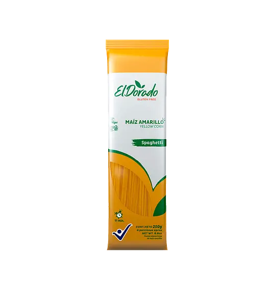 Spaghetti De Maíz Amarillo 250g