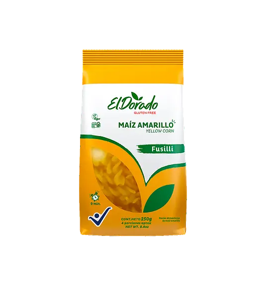 Pasta De Maiz Fusilli 250g