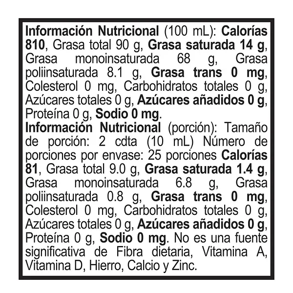 Aceite De Oliva Virgen Extra 250ml Monticello