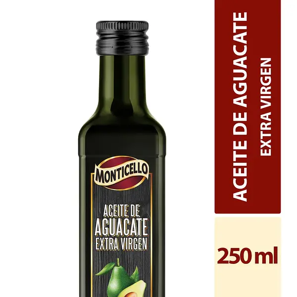 Aceite De Aguacate Extra Virgen 250ml Monticello