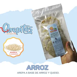 Gordita De Arroz Integral Con Queso