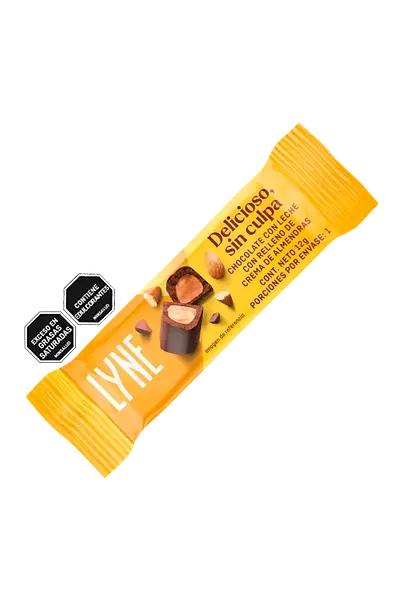 Chocolate Relleno De Crema De Almendras 12g Lyne