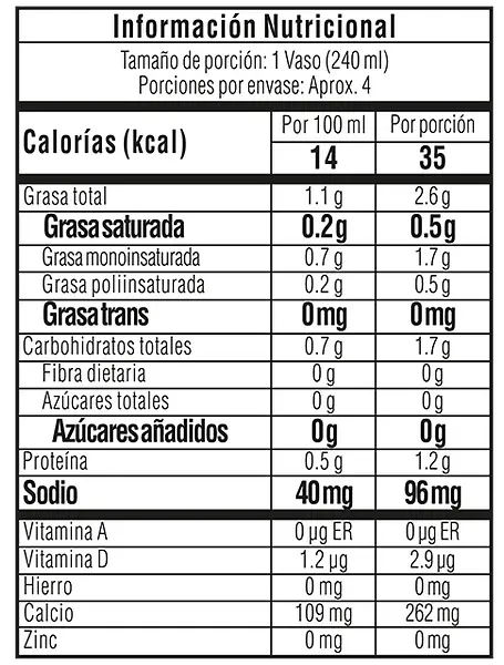 Bebida De Almendras 1000ml Tosh - Sin Azúcar
