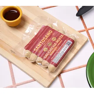 Salchicha Mixta Pavo Y Pollo 250g Santosano
