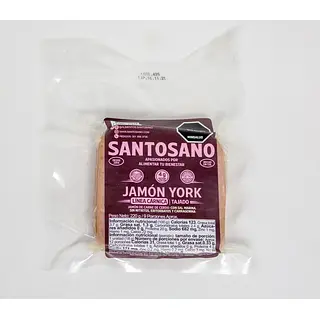 Jamón York 220g Santosano