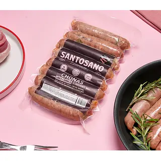 Chonas Con Tocineta 500g Santosano