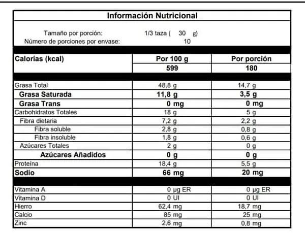 Granola Keto 300g Fitcook