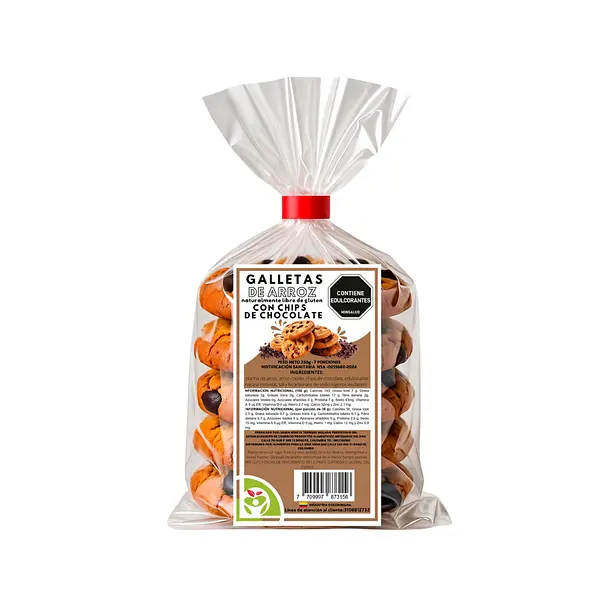 Galleta De Arroz Con Coco