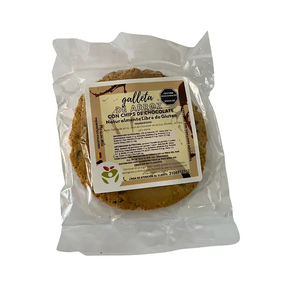 Galleta De Arroz Con Chips De Chocolate