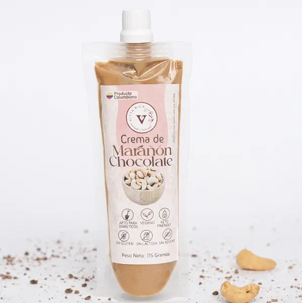 Crema De Marañón Con Chocolate Sachet 115g Vita Nick