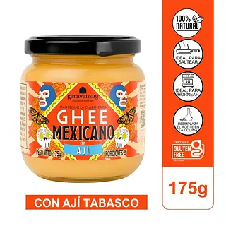 Mantequilla Ghee Mexicano Con Ají 175g Karavansay