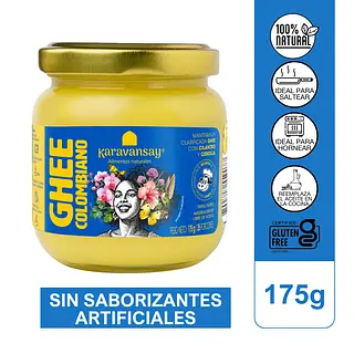 Mantequilla Ghee Colombiana 175g Karavansay