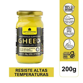 Mantequilla Ghee 200g Karavansay