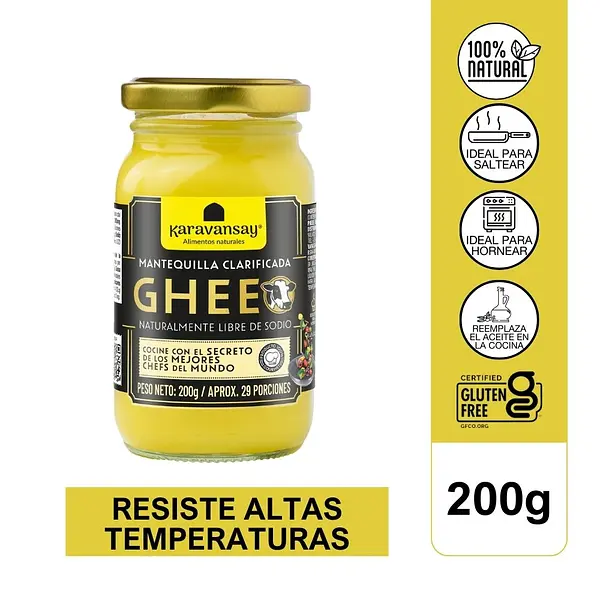 Mantequilla Ghee 200g Karavansay
