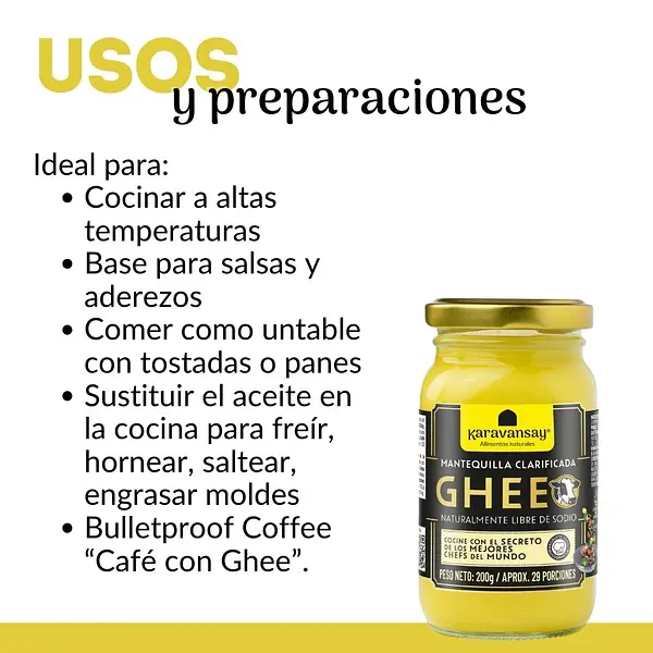 Mantequilla Ghee 200g Karavansay