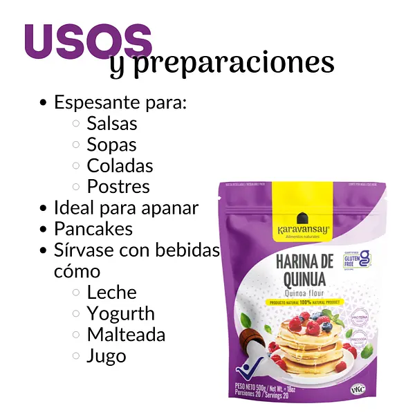 Harina De Quinua 500g Karavansay