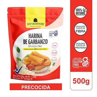 Harina De Garbanzo 500g Karavansay