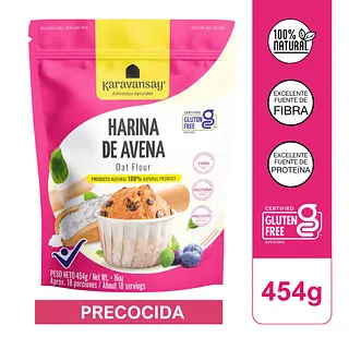 Harina De Avena 454g Karavansay