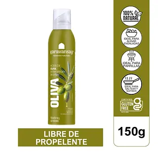 Aceite De Oliva Extra Virgen En Spray 150g Karavansay