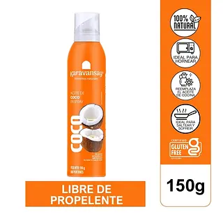 Aceite De Coco En Spray 150g Karavansay