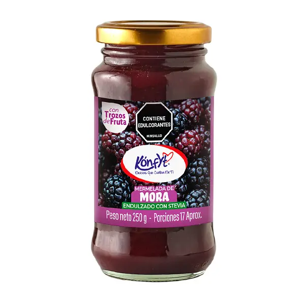 Mermelada De Mora 250g Konfyt