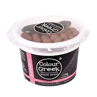 Yogurt Griego Fresa Con Topping De Quinua Pop Chocolate165g