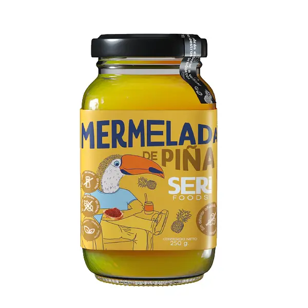 Mermelada De Piña 250g Serifoods