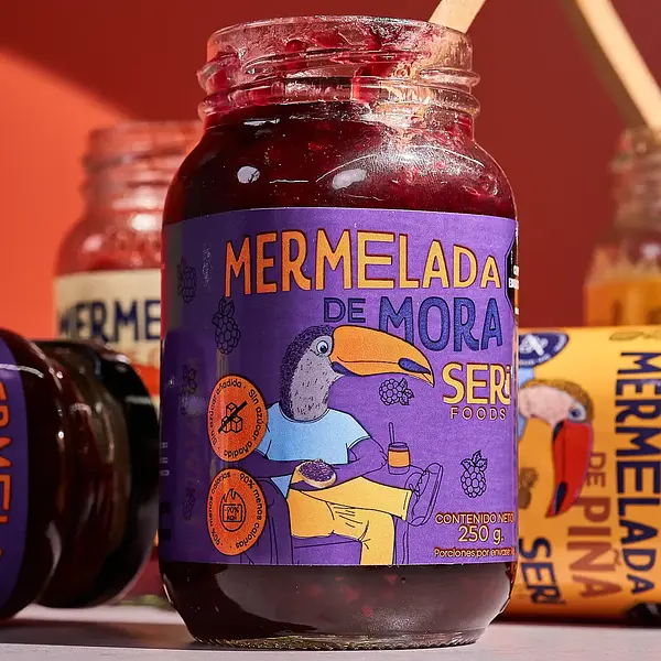 Mermelada De Mora 250g Serifoods