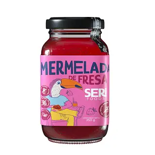 Mermelada De Fresa 250g Serifoods