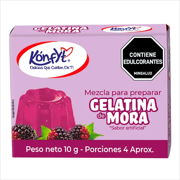 Gelatina De Mora10g