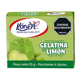 Gelatina De Limón 10g