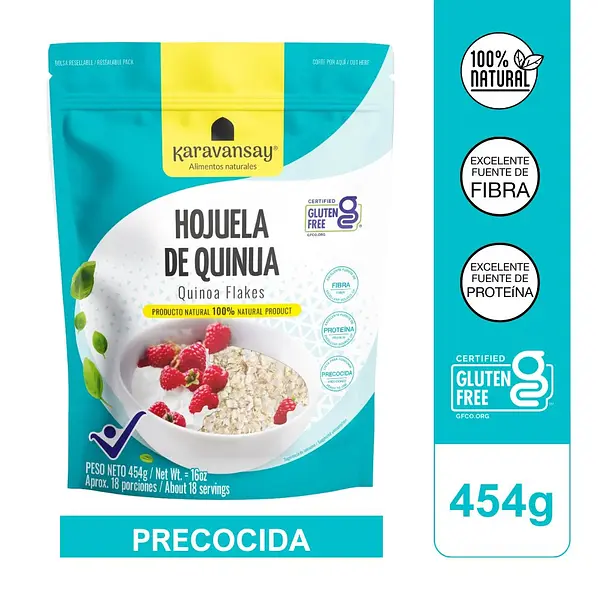 Hojuela De Quinua 454g Karavansay