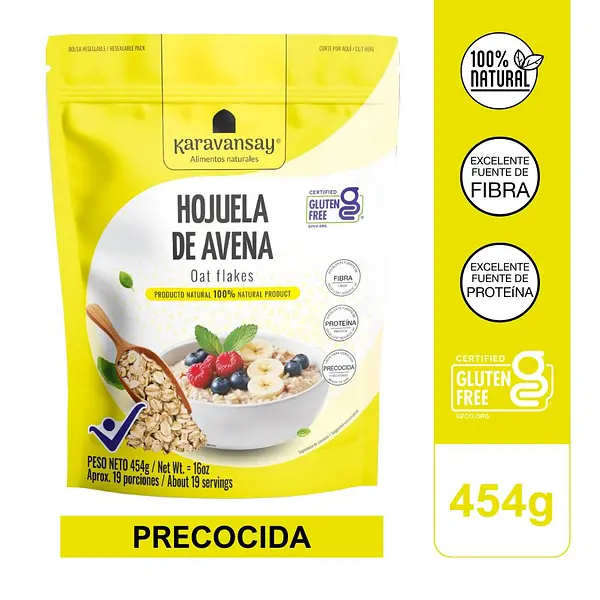 Hojuela De Avena 454g Karavansay