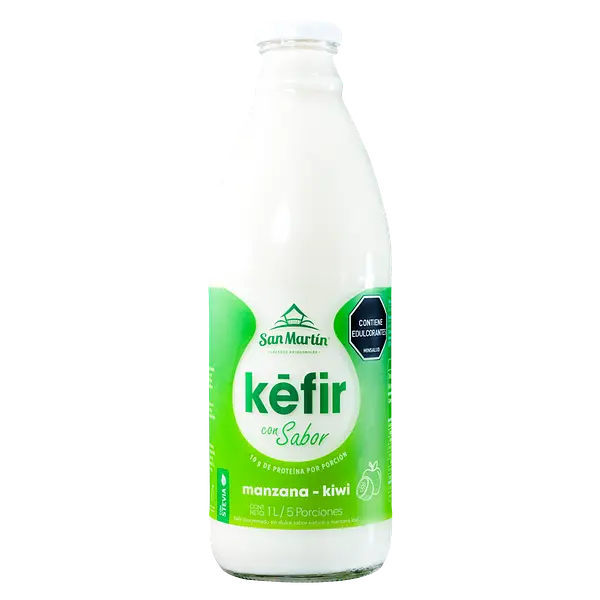 Kefir Manzana Kiwi 1l