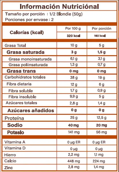 Blondie Delirious Caramel 100g Elemental