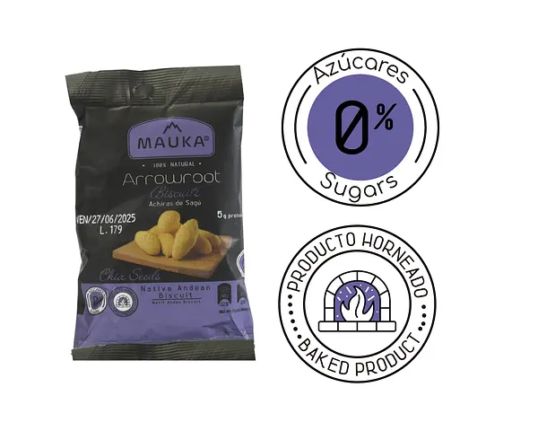 Achiras Con Chía 25g Mauka