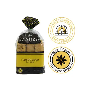 Pan De Sagu Tipo Perro Mauka