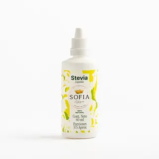 Stevia Liquida 60ml Sofia Jaramillo