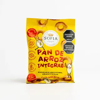 Pan De Arroz Integral 40g