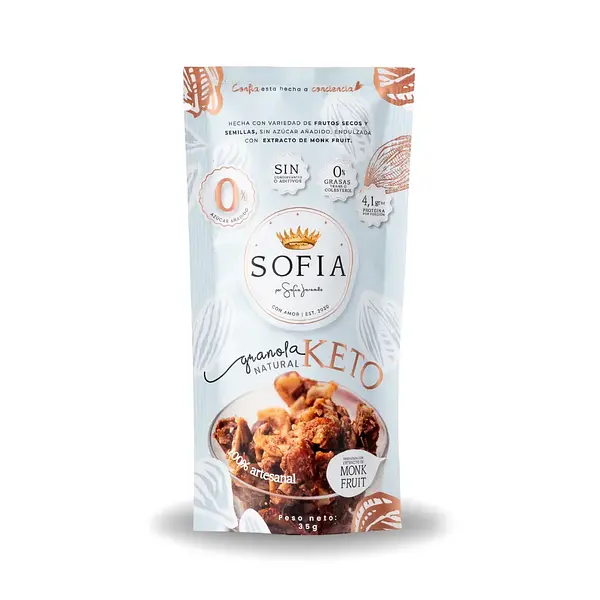 Granolita Keto 35g Sofia Jaramillo
