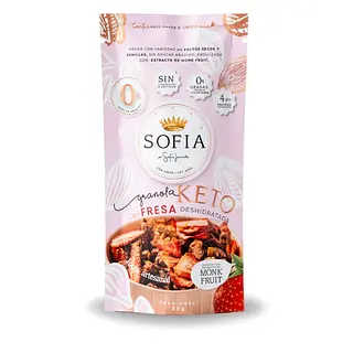 Granolita De Fresa 35g Sofia Jaramillo