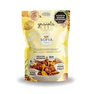 Granola Keto De Piña 300g Sofia Jaramillo
